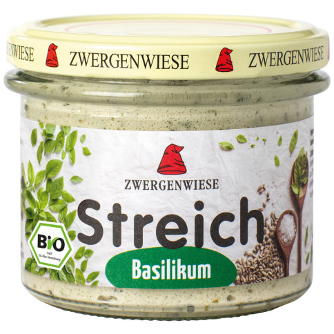 Basilikum Streich von Zwergenwiese | Bio, vegan, laktosef...