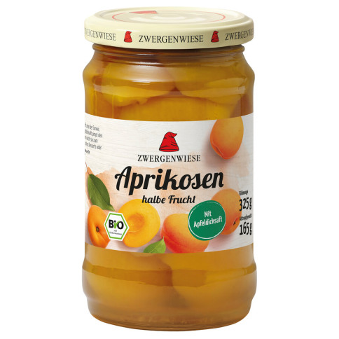 Aprikosen, halbe Frucht von Zwergenwiese | Bio, vegan, gl...