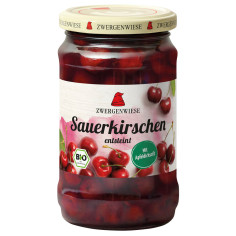 Sauerkirschen mit Apfeldicksaft von Zwergenwiese | Bio, v...