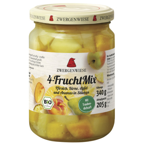4FruchtMix PfirsichBirneApfelAnanas von Zwergenwiese | Bi...