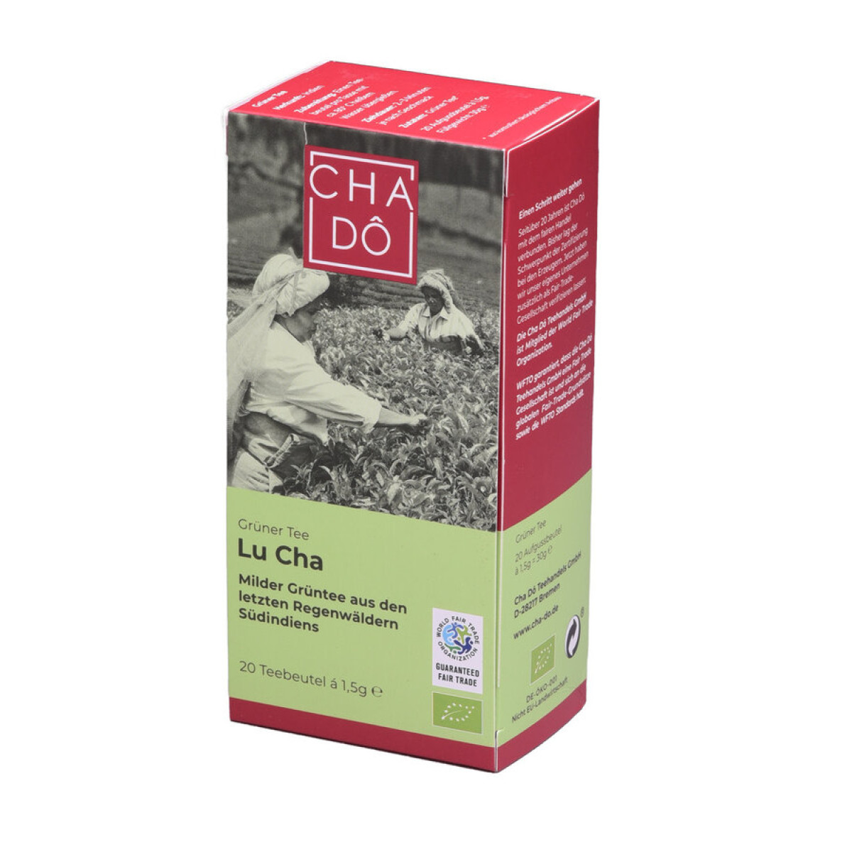 Grüntee Lu Cha mild ChaDo von Cha Dô | Bio, vegan, laktos...