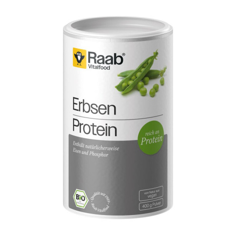 CH-Erbsen Protein Pulver von Raab Vitalfood | Bio, vegan...