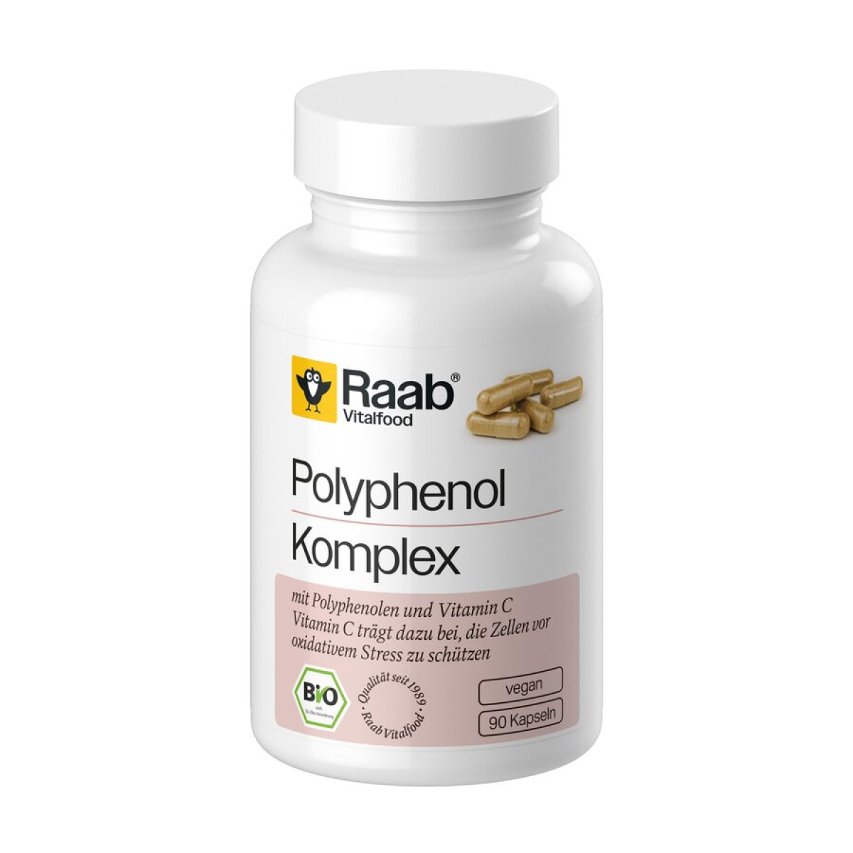 Polyphenol Komplex Kapseln von Raab Vitalfood | Bio, vega...