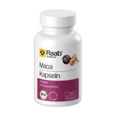 Maca Kapseln von Raab Vitalfood | Bio, vegan, laktosefrei...