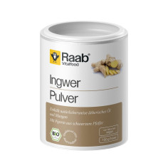 Ingwer Premium Pulver von Raab Vitalfood | Bio, vegan, la...