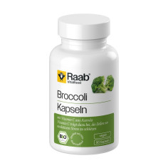 Broccoli Kapseln von Raab Vitalfood | Bio, vegan, laktose...