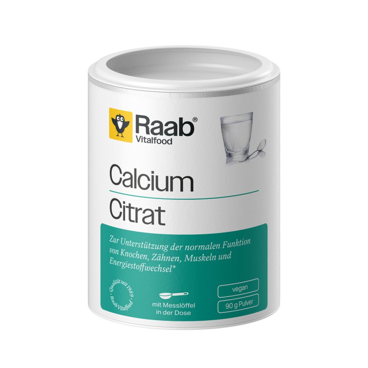 Calciumcitrat Pulver von Raab Vitalfood | vegan, laktosef...