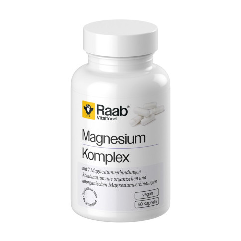 Magnesium Komplex Kapseln konv. von Raab Vitalfood | vega...