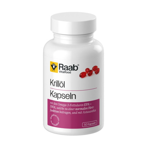 Krillöl Kapseln von Raab Vitalfood | laktosefrei | Nahrun...