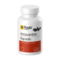 Astaxanthin Kapseln konv. von Raab Vitalfood | vegan, lak...
