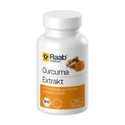 Curcuma Extrakt Kapseln von Raab Vitalfood | Bio, vegan...