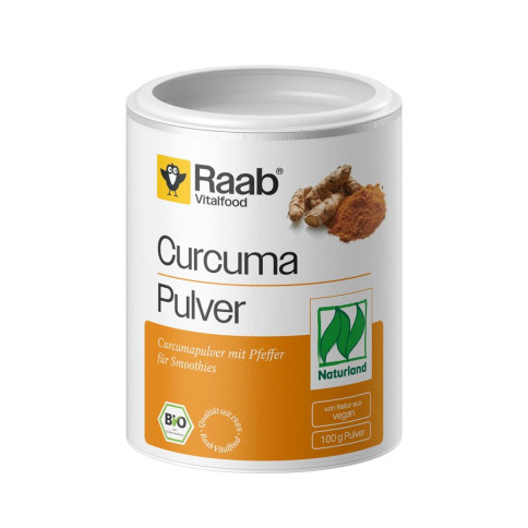 Curcuma Pulver von Raab Vitalfood | Bio, vegan, laktosefr...