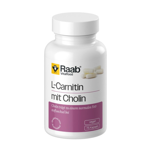 L-Carnitin mit Cholin Kapseln konv von Raab Vitalfood | v...