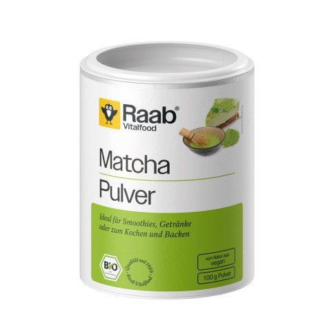 Matcha Basic Dose von Raab Vitalfood | Bio, vegan, laktos...