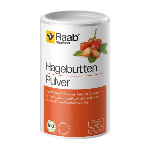 Hagebutten Pulver von Raab Vitalfood | Bio, vegan, laktos...
