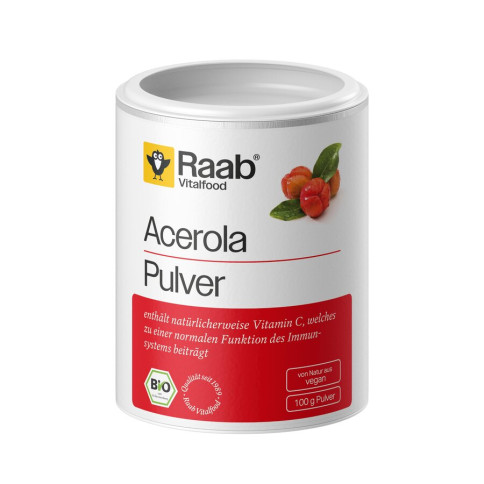 Acerola Pulver von Raab Vitalfood | Bio, vegan, laktosefr...