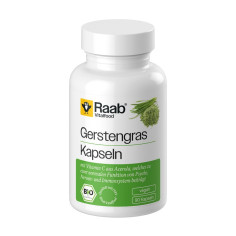Gerstengras Kapseln von Raab Vitalfood | Bio, vegan, lakt...