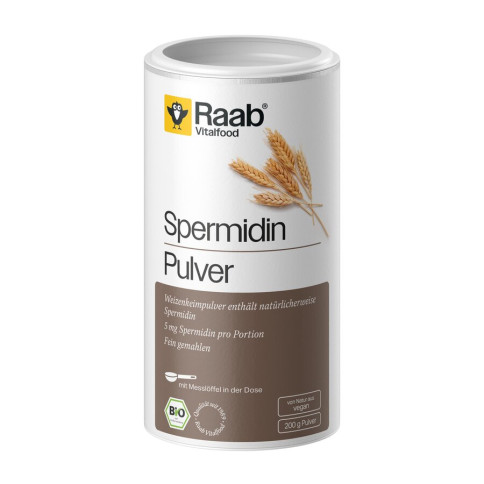 Spermidin Pulver von Raab Vitalfood | Bio, vegan, laktose...