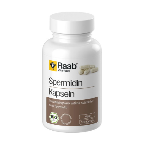 Spermidin BIO Kapseln à 600 mg von Raab Vitalfood | Bio...