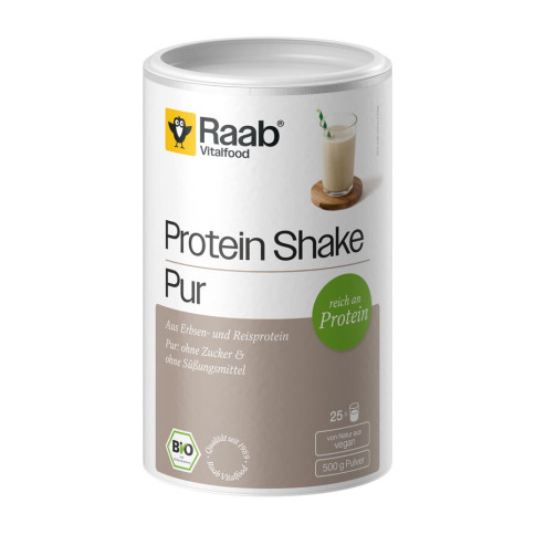Protein Shake pur Pulver von Raab Vitalfood | Bio, vegan...
