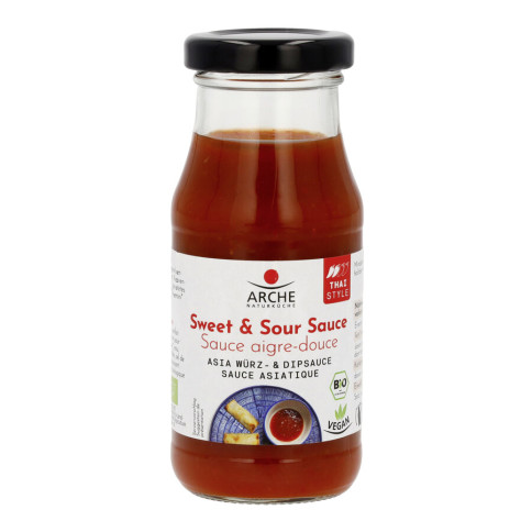 Sweet & Sour Würz- & Dipsauce von Arche | Bio, vegan | Fe...