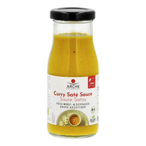 Curry-Saté Würz- und Dipsauce von Arche | Bio, vegan | Fe...