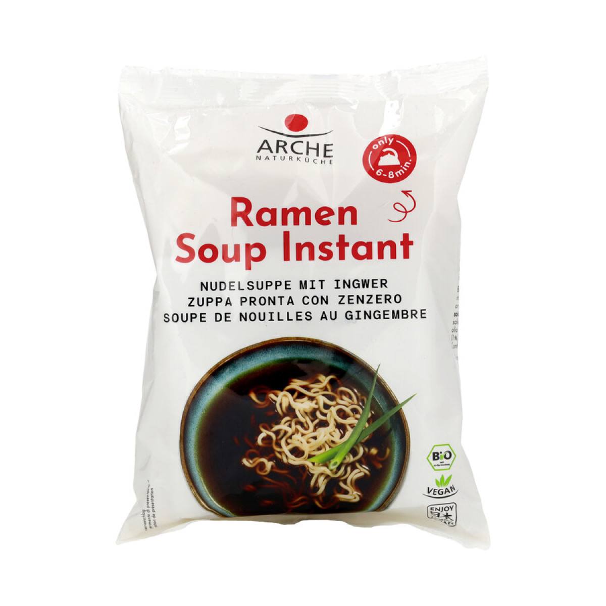 Ramen japanische Nudelsuppe Ingwer von Arche | Bio, vegan...