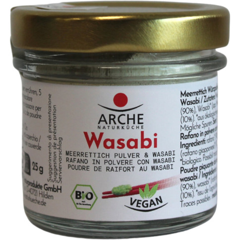Wasabi Meerettich Würzpulver von Arche | Bio, vegan | Gew...