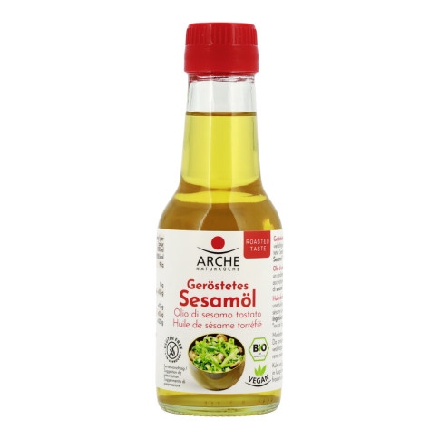 Sesamöl geröstet von Arche | Bio, vegan | Speiseöl online...