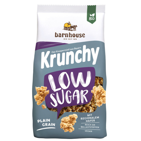 BarnhousKrunchy LowSuga.Plain Grain von Barnhouse | Bio...