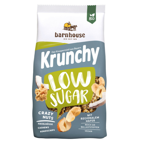 Krunchy Low Sugar Crazy Nuts von Barnhouse | Bio, vegan...