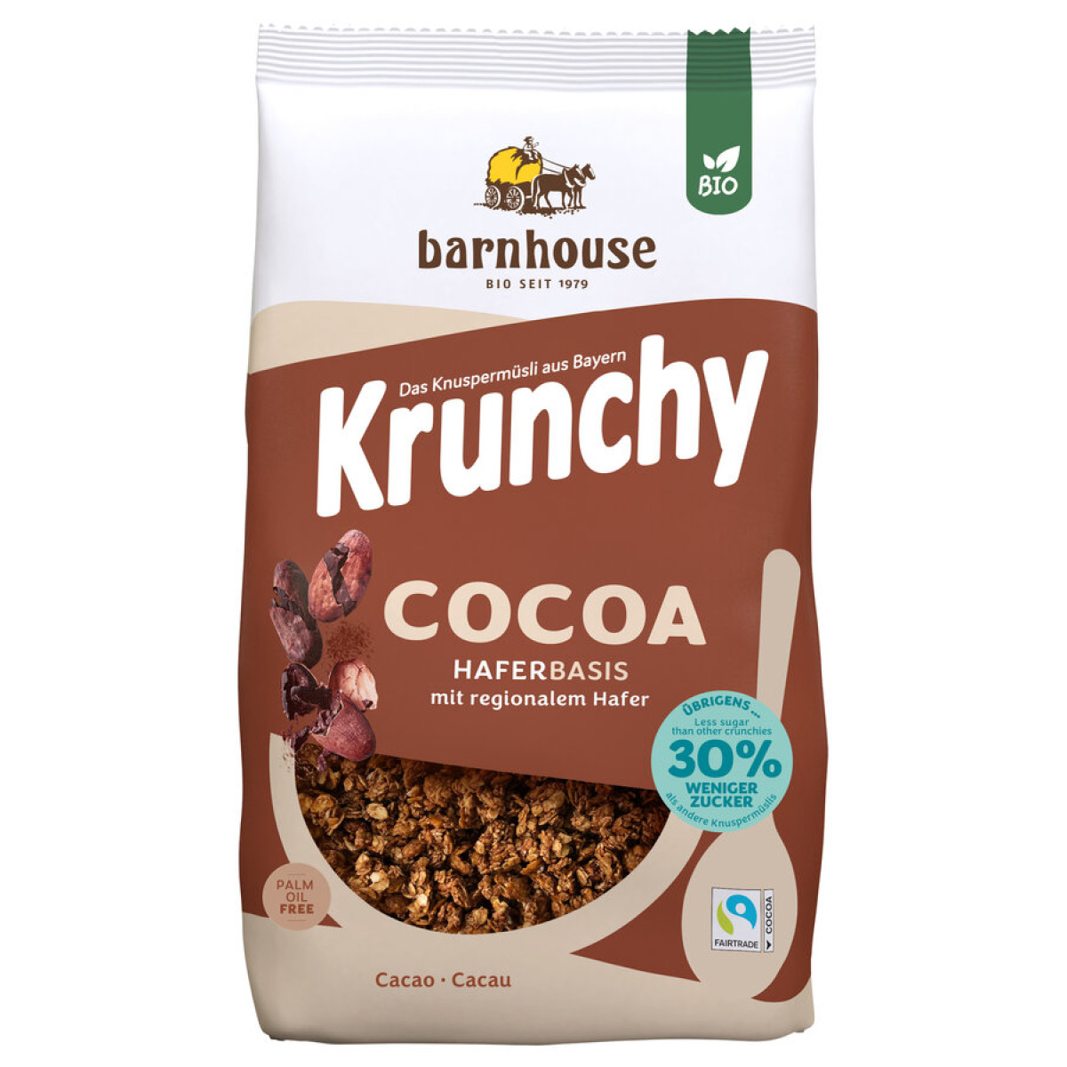 Krunchy Cocoa wenigerZucker Barnhou von Barnhouse | Bio...