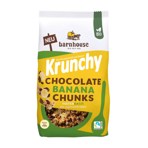 Krunchy Chocolate Banana Barnhouse von Barnhouse | Bio, v...