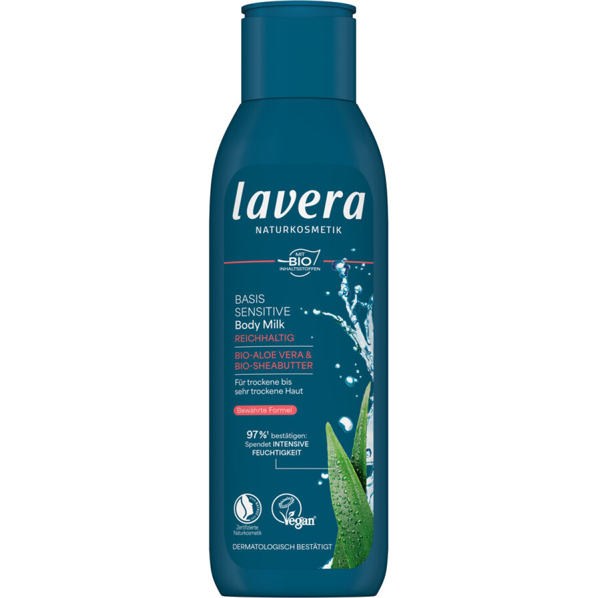 Basis sensitiv BodyMilk reichhaltig von Lavera | Bio, veg...