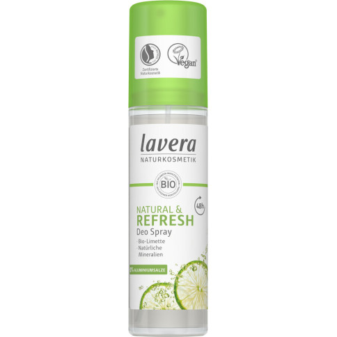Deo Spray Natural & Refresh von Lavera | Bio, vegan | Deo...