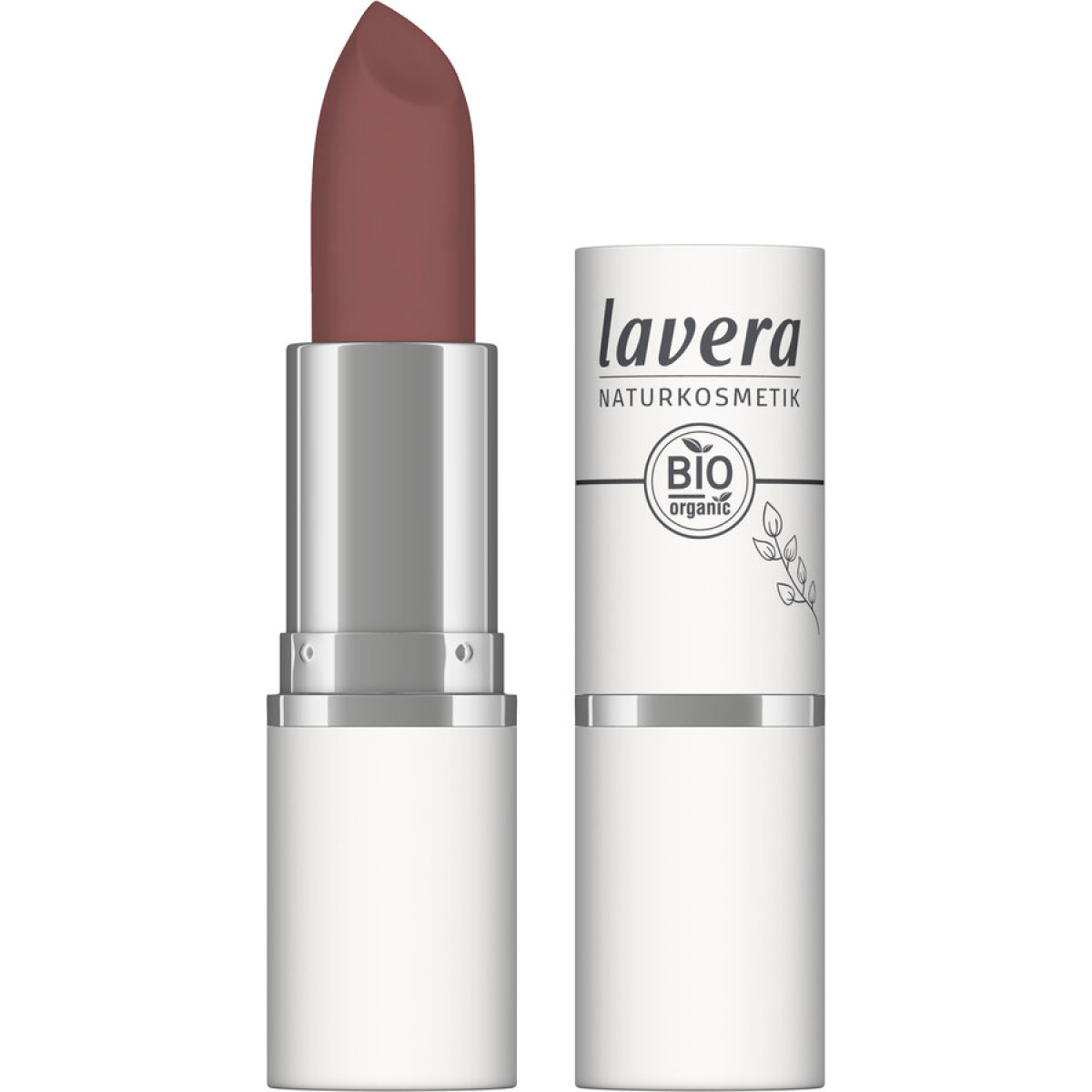 Velvet Matt Lipstick Auburn Brown von Lavera | Lippenstif...