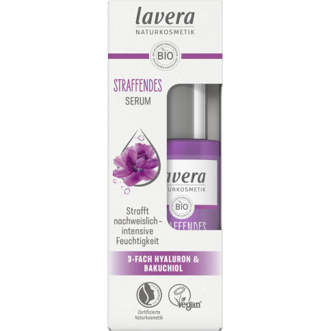 Straffendes Serum von Lavera | Bio, vegan | Gesichtsserum...