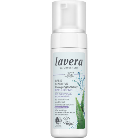 Reinigungsschaum Basis Sensitive von Lavera | Bio, vegan...
