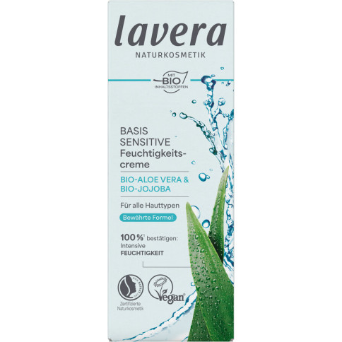 Feuchtigkeitscreme Basis Sensitive von Lavera | Bio, vega...