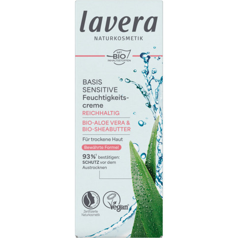 Reichh.Feuchtigk.creme Basis sensit von Lavera | Bio, veg...