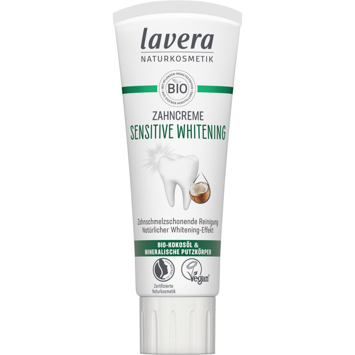 Zahncreme Sensitive Whitening von Lavera | Bio, vegan | Z...