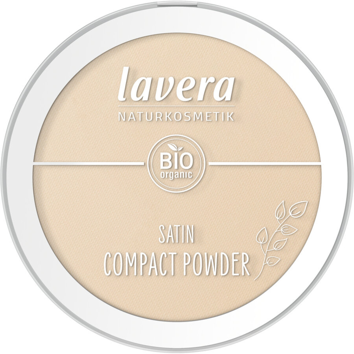 Satin Compact Powder Medium 02 von Lavera | Foundation &...
