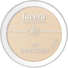 Satin Compact Powder Medium 02 von Lavera | Foundation &...