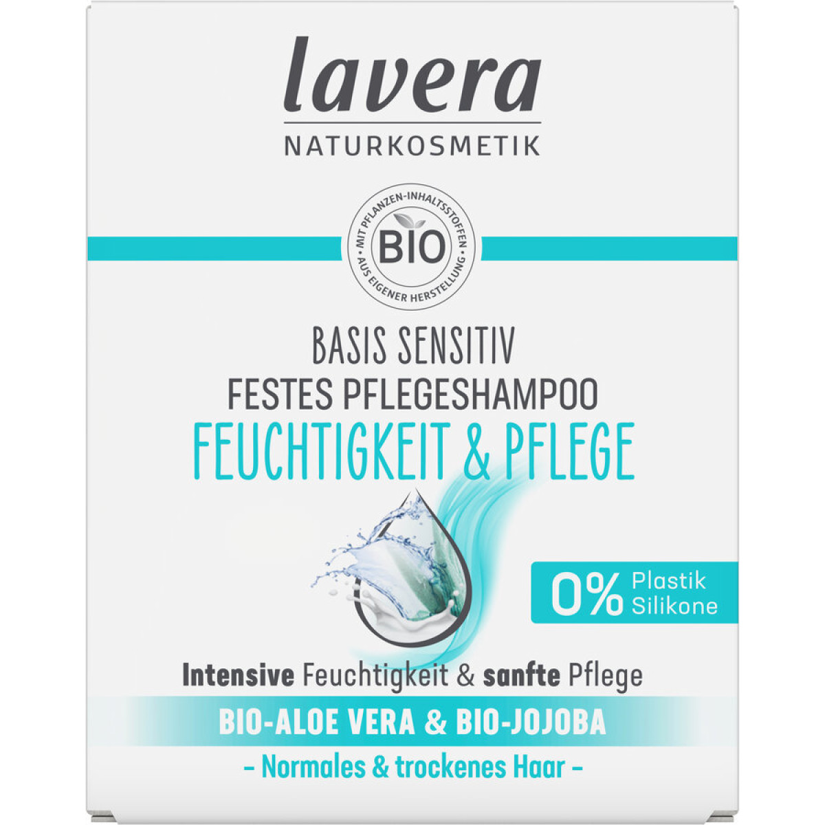 Basis Sensitiv Festes Pflegeshampoo von Lavera | Bio, veg...