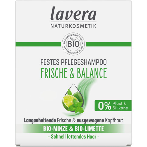 Festes Pfl.shampoo Frische&Balance von Lavera | Bio, vega...