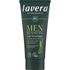 Men sensitiv 3-in-1 Duschgel von Lavera | Bio, vegan | Ra...