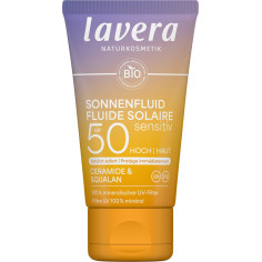 Sonnenfluid Sensitiv LSF 50 von Lavera | Bio, vegan | Son...