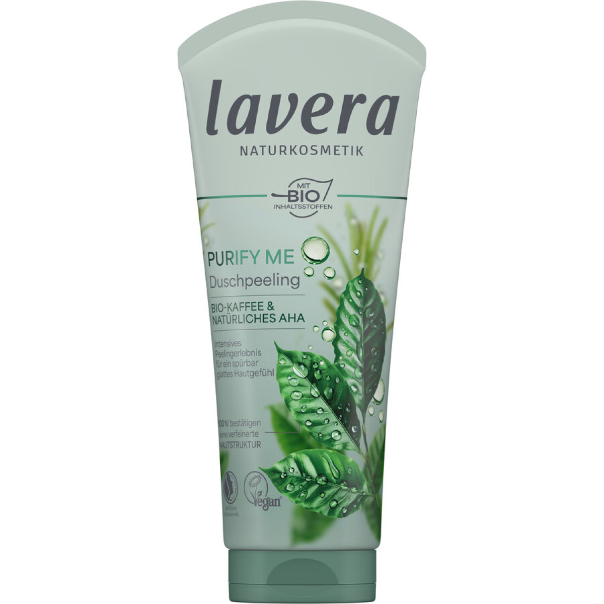 Duschpeeling Purify me von Lavera | Bio, vegan | Duschgel...