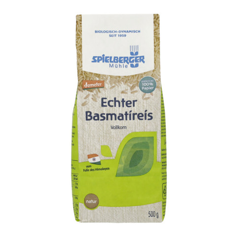 Echter Basmatireis natur von Spielberger | Bio, vegan | R...