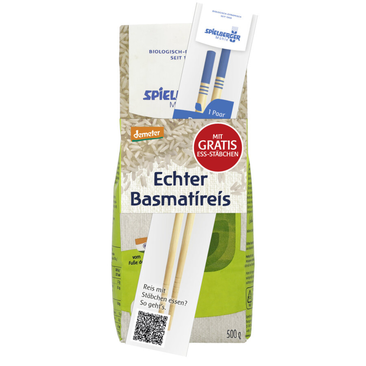 Echter Basmatireis weiss von Spielberger | Bio, vegan, De...